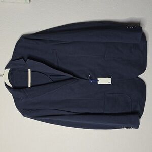 ARTEFACT size Large knit blazer jacket with  notch collar NWT.
